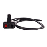 Maxbell Maxbell Waterproof Dual 7/8'' Motorcycle Handlebar Headlight ON/OFF Switch Indicator