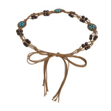 Maxbell Boho Belt Fashion Gift Women Elegant Braided Rope for Sweaters Coats Parties