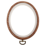 Maxbell 4pcs Plastic Oval Cross Stitch Hoops Needlework Embroidery Sewing Hoops