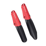 Maxbell 2Pcs Bike Mudguard Set Mudguard Fenders Set for Riding Traveling Mountain Bike red