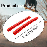 Maxbell Skateboard Deck Guard Protector Gear for Land Surfboard Longboard Board Red 35 cm