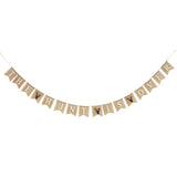 Maxbell The Hunt Is Over with Deer Bunting Banner Party Garland Decoration Brown - Aladdin Shoppers
