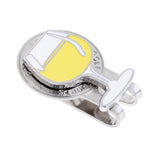 Maxbell 2 Golf Cap Clip Putt Ball Marker for Golf Hat Visor Golfer Gift Winecup Frog