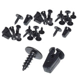 Maxbell 20 Sets Lock Nuts Grommets Screws Automotive Tools Car Parts Auto Parts