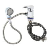 Maxbell Hot Cold Faucet Spray Hose Replacement Set for Spa Salon Shampoo Bowl 70cm - Aladdin Shoppers