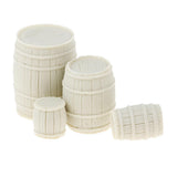 Maxbell 1/35 Military Soldier Food Supplies Basket Cask Models for Sand Table Scene