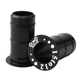 Maxbell 2 Pair Bike Hub Front Tube Shaft Conversion Seat Adapter 15mm to 12mm