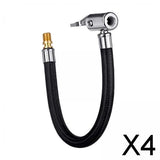 Maxbell 4xCar Tire Air Inflator Hose Pump Extension Adapter 80cm Not Deflated