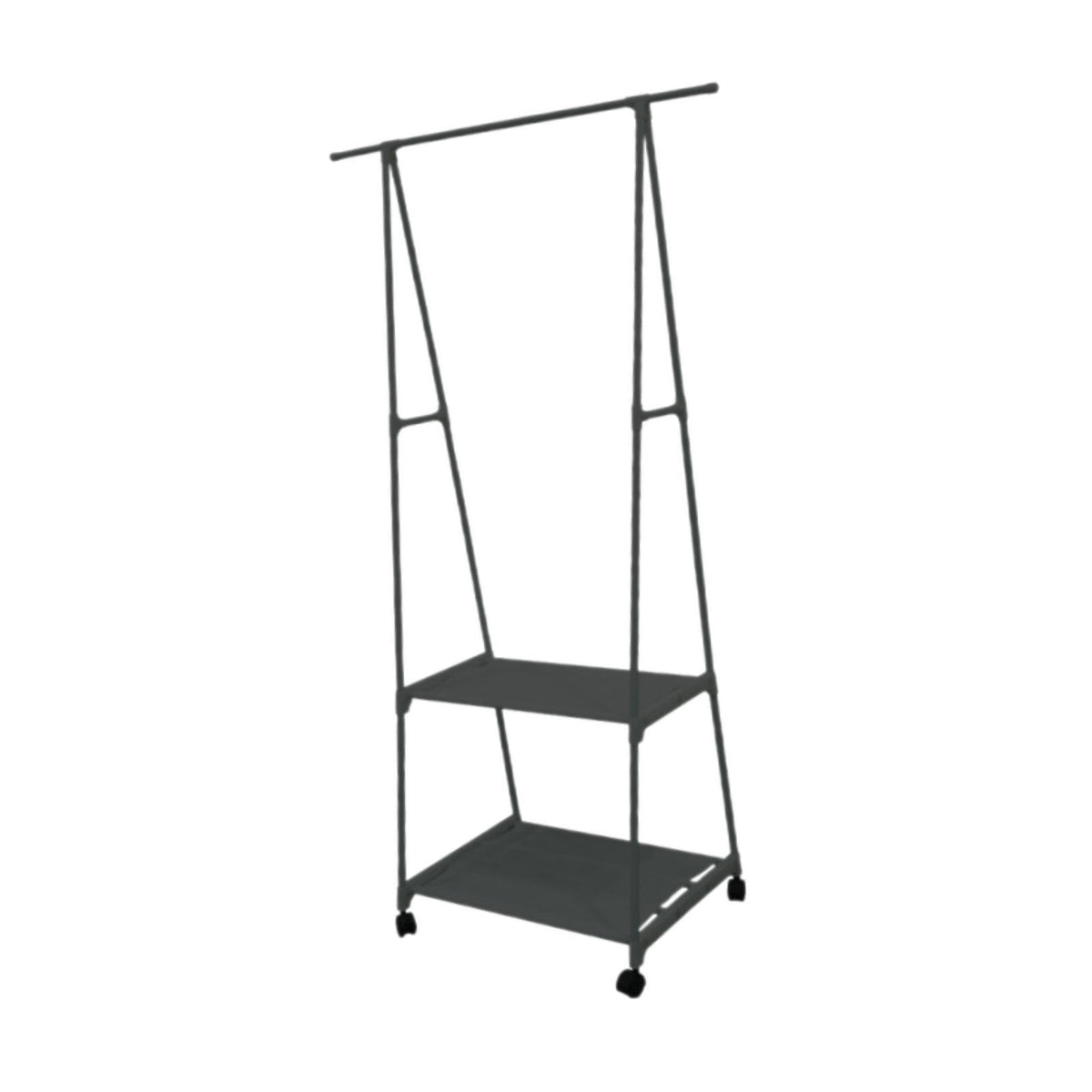 Maxbell Maxbell Bedroom Clothes Rack on Wheels Shelf Clothes Hanger Rack for Hanging Clothes Black