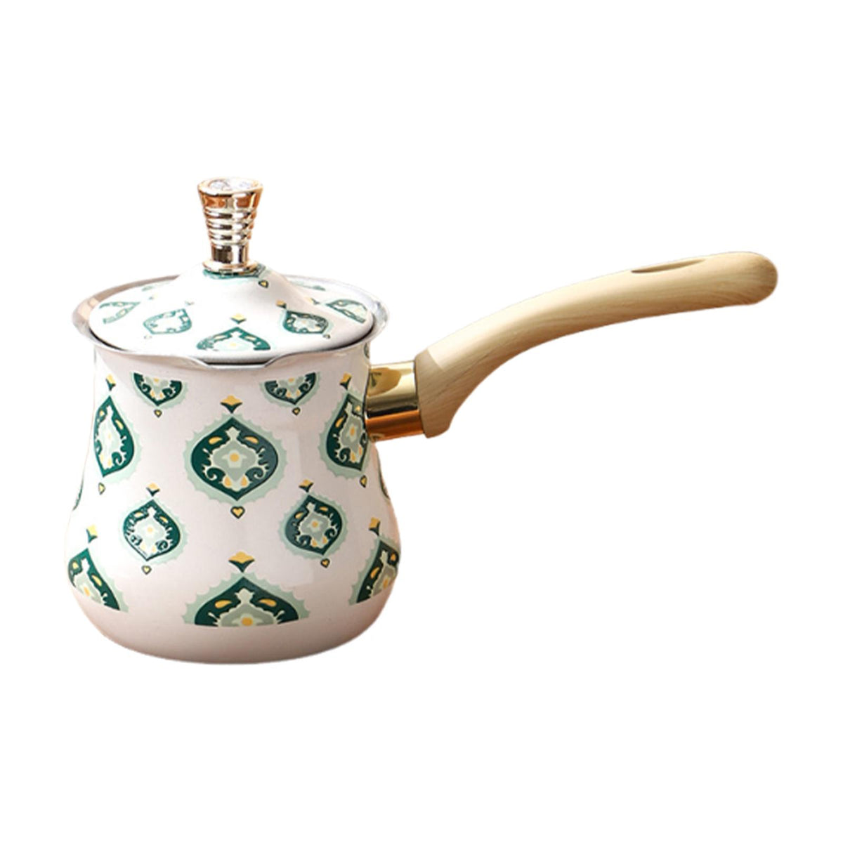 Maxbell Turkish Coffee Pot Multipurpose Greek Coffee Maker for Office Picnic Camping