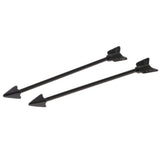 Maxbell Alloy Tribal Arrow Cartilage Stud Body Piercing Earring Alergy Free Black - Aladdin Shoppers