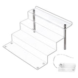Maxbell 4 Tier Cupcake Riser Display Shelf Large Collection for Figures Birthday