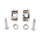 Maxbell 2pc Guitar Roller String Tree Guide Retainer Spacer Secure Screw+2pc Strap Lock