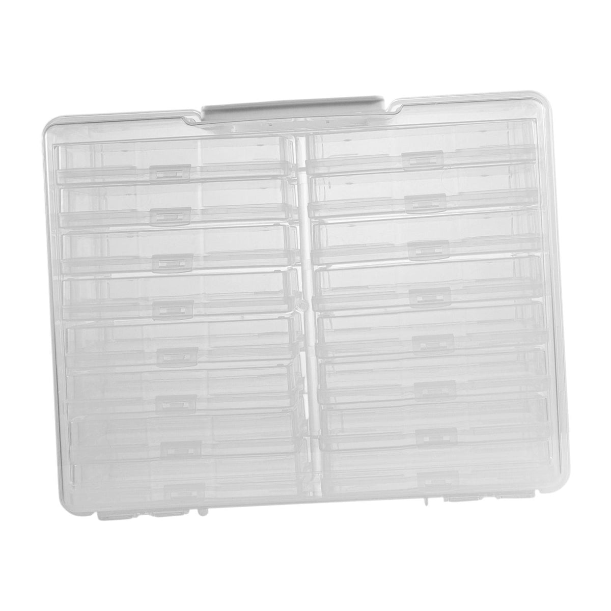 Maxbell Transparent Photo Storage Box Photo Box Organizer for Postcard Greeting Card
