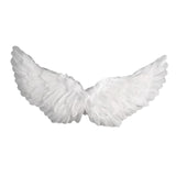 Maxbell Angel Wing Costume Decoration Dressing up for Festival Birthday White S