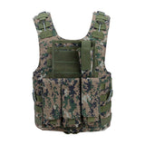 Maxbell Maxbell Tactical Vest Plate Carrier Assault Gear Jacket for Men Women Outdoor Jungle Digital