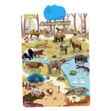 Wall Chart Birthday Gifts Educational Wall Poster for Classroom Nursery Kids Animal