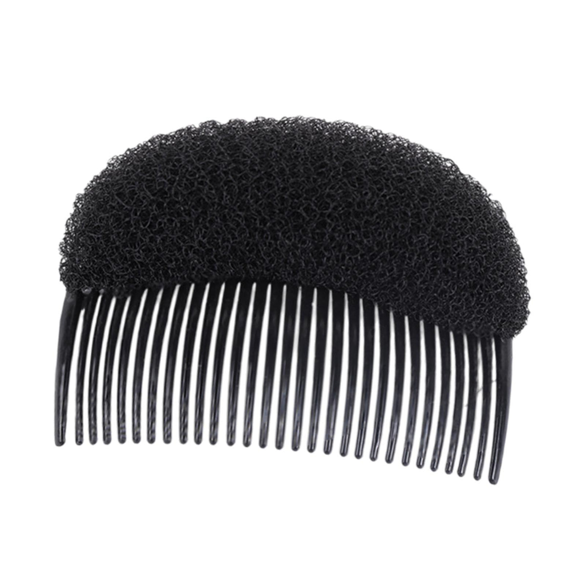 Maxbell Hair Volume Bump Inserts Portable Hair Volumizing Clip for Volumizing Barber L Black