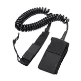 Maxbell Maxbell Surfboard Surfing Leash SUP Board Leash Coiled Cord with Double Swivels 12ft