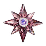 Maxbell 2pcs Brooch Pins Elegant Cute Rhinestone Brooch Pin for Engagement Party