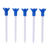 Maxbell 5 Pieces Eco-Friendly & Durable Plastic Golf Tees 83mm/3.3inch Blue - Aladdin Shoppers