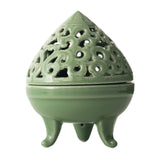 Maxbell Incense Burner with Lid Incense Stick Holder for Tea Room Stick Incense Home A