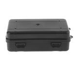 Maxbell Instrument Toolbox Safe Hard Case for Garage Electrician Emergency Repairs 20.2cmx12.1cmx7cm