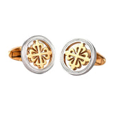 Maxbell 4xLuxury Dress Shirt Cuff Links Unisex Cufflinks for Wedding Banquet Groomsmen
