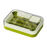 Maxbell Ice Cube Tray for Freezer Reusable for Chilled Drinks Coffee Summer Beverage Green