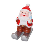 Christmas Cell Phone Stand Craft Statue for Decoration Bedroom Window Sill Snowman