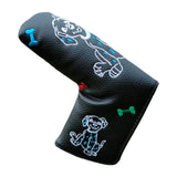 Maxbell Golf Putter Headcover Guard Premium Training Equipment Portable Putter Cover Black