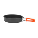 Maxbell Camping Frying Pan Folding Handle Portable Skillet for Picnic Travel Outdoor L