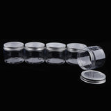 Maxbell Maxbell 5pcs Makeup Pot Empty Cosmetic Jars  Lotion Cream Gel Containers Clear 150ml