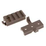 Maxbell Plactic Tactical Fast Helmet Accessory ABS Buckle Picatinny Adapter Khaki - Aladdin Shoppers