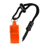 Maxbell Maxbell Emergency Whistle with Clip On Lanyard for Outdoor Kayak Boat Safety Orange