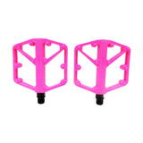 Maxbell 2 Pieces Mountain Bike Pedals Nonslip for Components BMX Cycling Accessories Pink