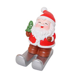 Christmas Cell Phone Stand Craft Statue for Decoration Bedroom Window Sill Christmas tree