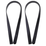 Maxbell 2 Pieces Mens Casual Automatic Waist Strap Belt Waistband without Buckle
