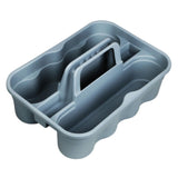 Maxbell Cleaning Tool Basket Utility for Most Cleaning and Housekeeping Carts Garage Blue
