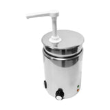 Maxbell Hot Fudge Warmer Convenient Compact  for Cheese Caramel Sauce
