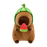 Maxbell Capybara Plush Toy Realistic Lovely Accompany Toy for Adults Boys Girls Kids 25cm
