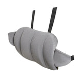 Maxbell Car Seat Waist Support Pillow Soft Waist Support Pillow for Travel Bed gray