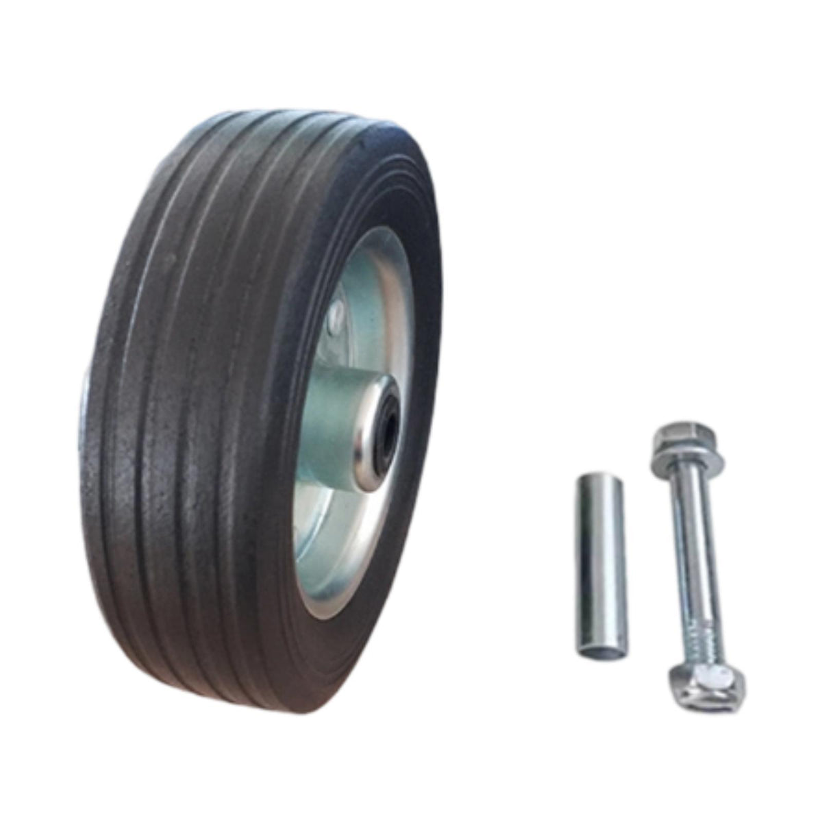 Maxbell Trailer Jack Wheel Sturdy Professional Utility Easy Installation Accessories 6 in Rubber coated