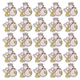 Maxbell Maxbell 25pcs Baby Shower Wall Stickers Birthday Party Decorations Pink Littile Duck