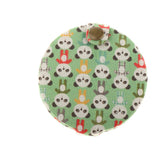 Maxbell Maxbell Cute Double Sided Travel Folding Pocket Compact Round Makeup Cosmetic Mirror Pattern 4