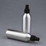 Maxbell Maxbell 2x 250ml Empty Makeup Pump Bottle Aluminum Cream Lotion Container Black Pump
