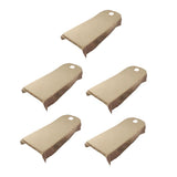 Maxbell 5 Pieces Soft Beauty Massage SPA Bed Cover Sheet With Breath Hole Camel