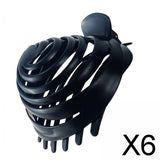 Maxbell 6xHair Claw Clip Back Head Grab Clip for Women Girls Bride Lady All Hair Types L