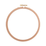 Maxbell Round Embroidery Hoop Sewing Tool Cross Stitch Hoop for DIY Embroidery Craft 7 inch