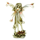 Maxbell Resin Fairy Angel Garden Statue Figurine Landscape Decoration for Front Yard Style B